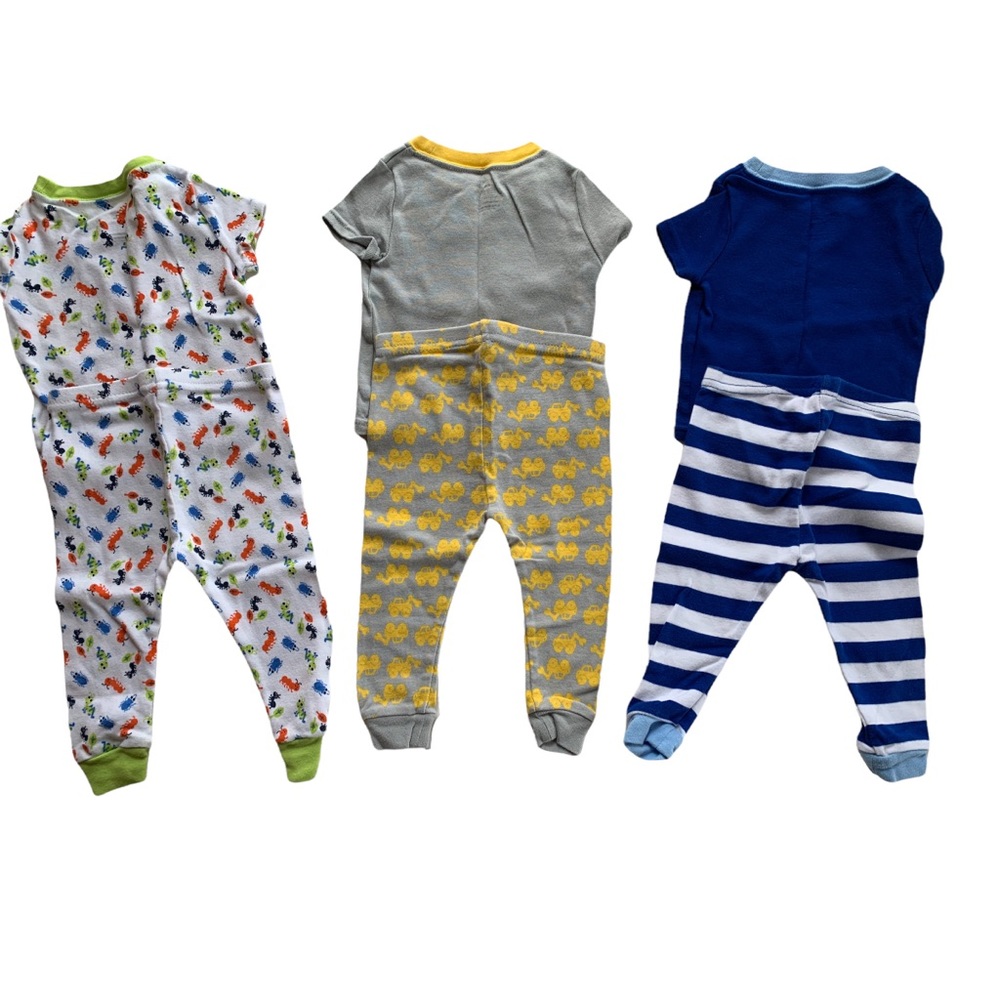BUNDLE of 3 Sleepwear sets 9 month pajamas - Picture 2 of 11